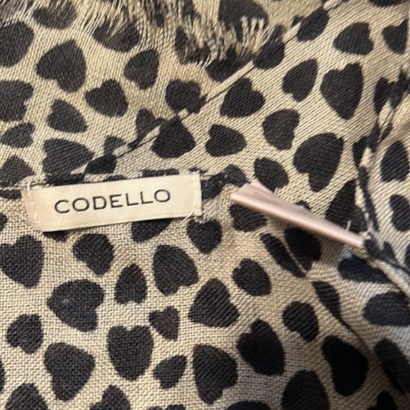 CODELLO printed scarf - Picture 3 of 3